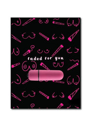Naughtyvibes Vibe Faded For You Greeting Card